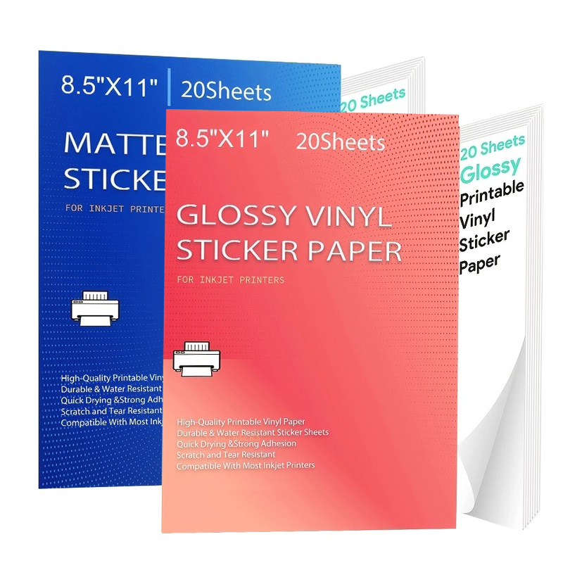 Commercial Vinyl Printing - Kertas Stiker vinil dapat dicetak untuk