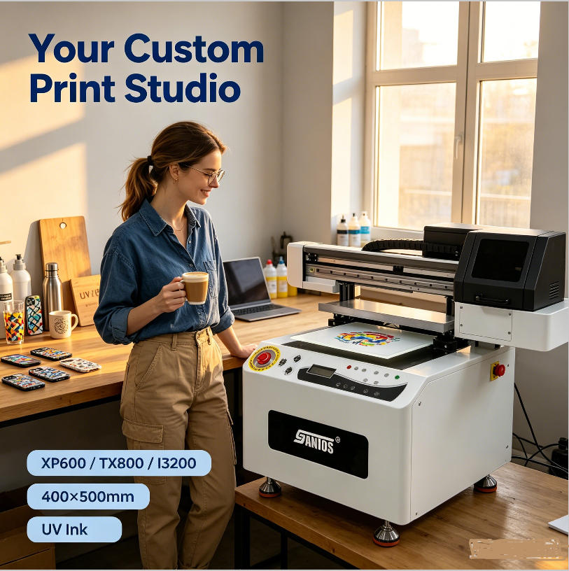 Commercial Digital Printing Machine - Mesin Printer UV Flatbed Digital Otomatis