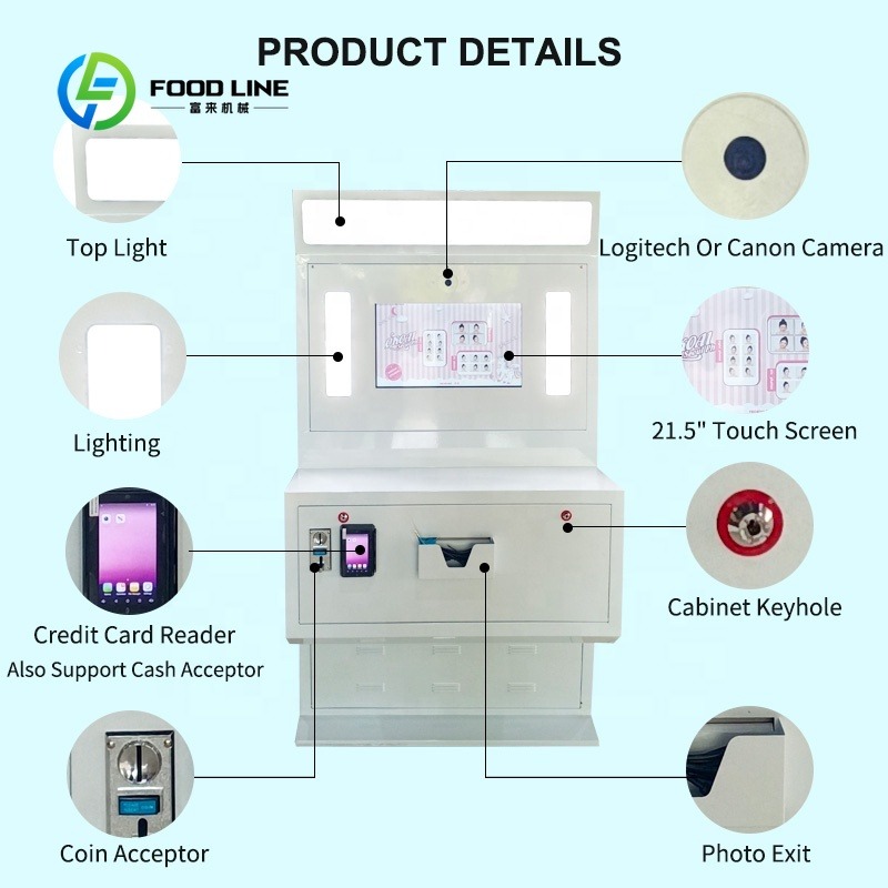 Kios Foto Selfie Kustom, Mesin - Commercial Digital Printing Machine ulasan dan harga