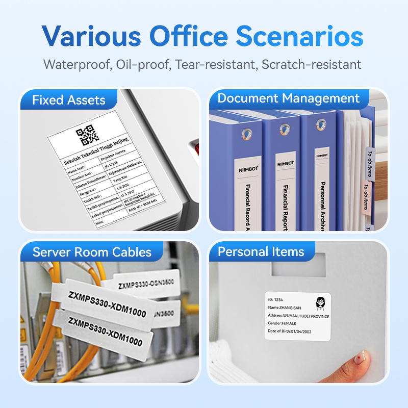 Printer Label Nirkabel Niimbot - Commercial Printing Items ulasan dan harga