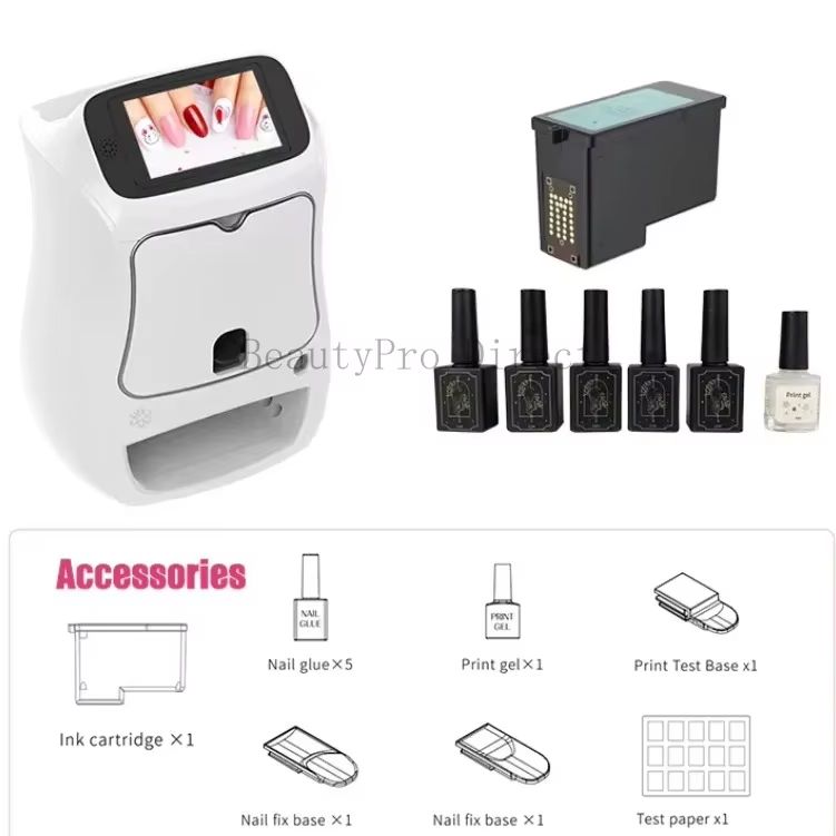 Mesin Printer Kuku 3D Digital  - Commercial Digital Printing Machine ulasan dan harga
