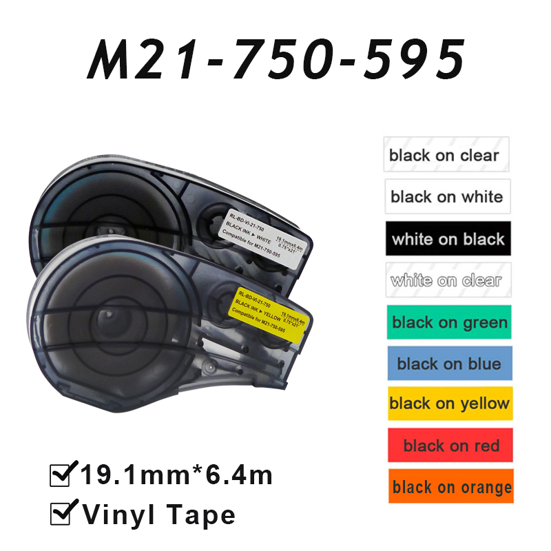 M21-750-595 multiwarna 19.1mm  - Commercial Vinyl Printing ulasan dan harga