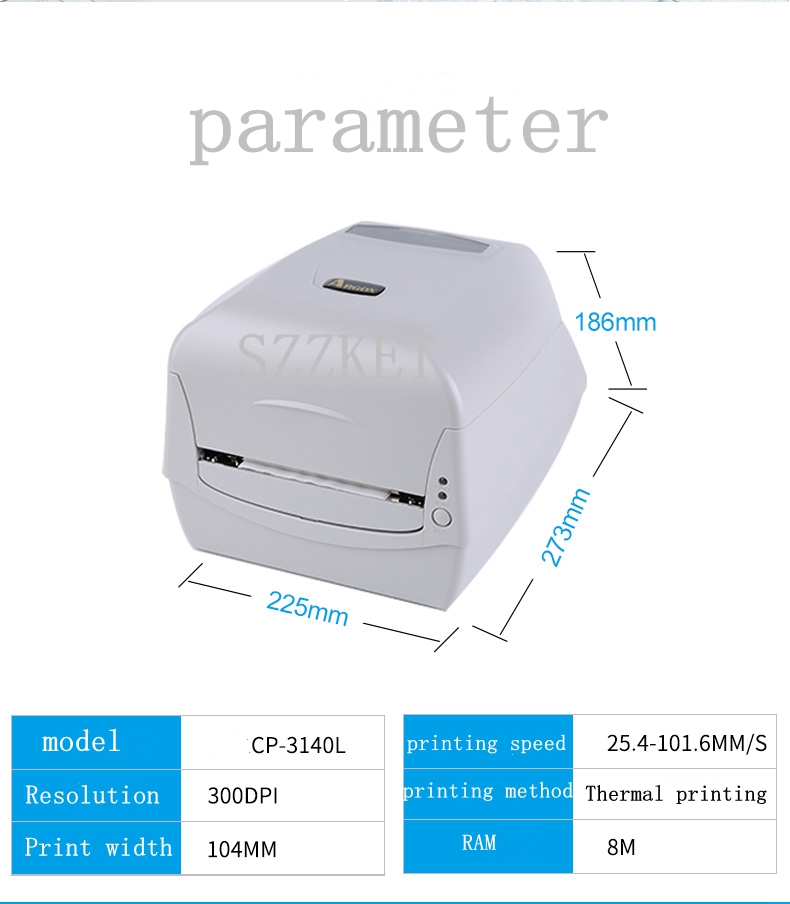 4 buah/lot printer label terma - Commercial Printing Labels ulasan dan harga