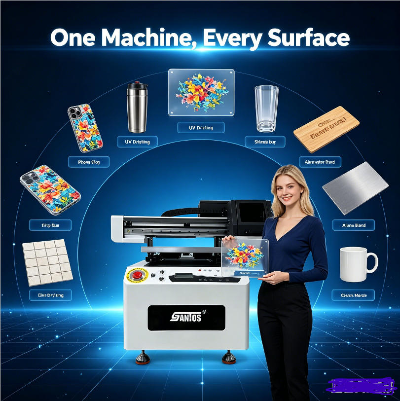 Mesin Printer UV Flatbed Digit - Commercial Digital Printing Machine ulasan dan harga